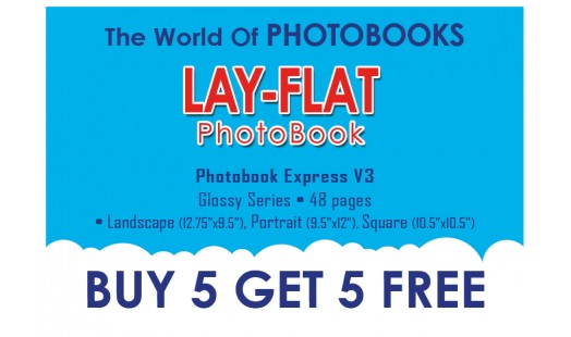 0623-238 Layflat Hard Cover Photobook 5+5